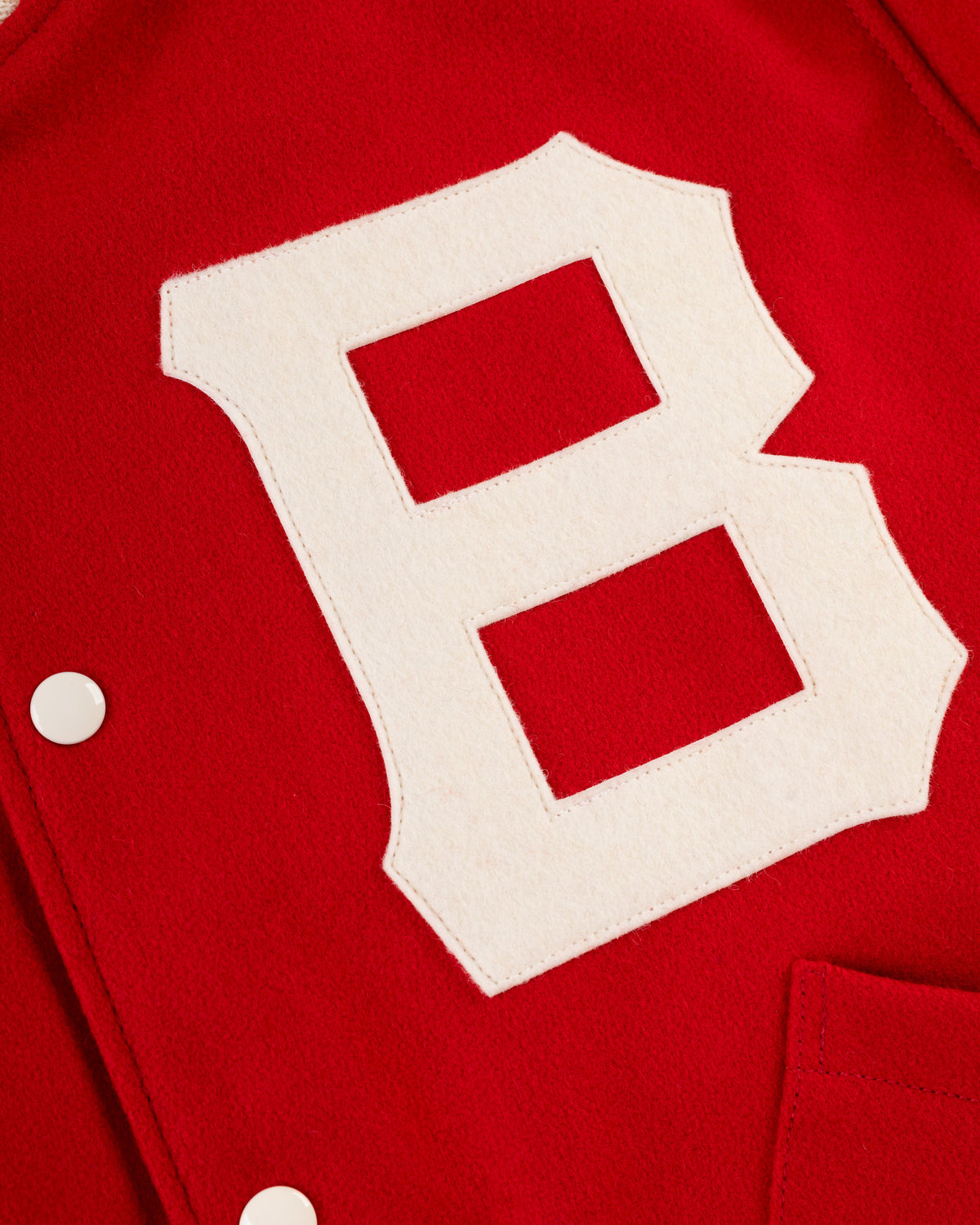 Boston Bees 1939 Authentic All Wool Varsity Jacket product image 3, provided for visual reference and product detail review