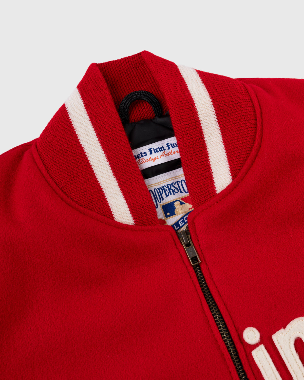 Cincinnati Reds 1969 Authentic All Wool Varsity Jacket product image 2, provided for visual reference and product detail