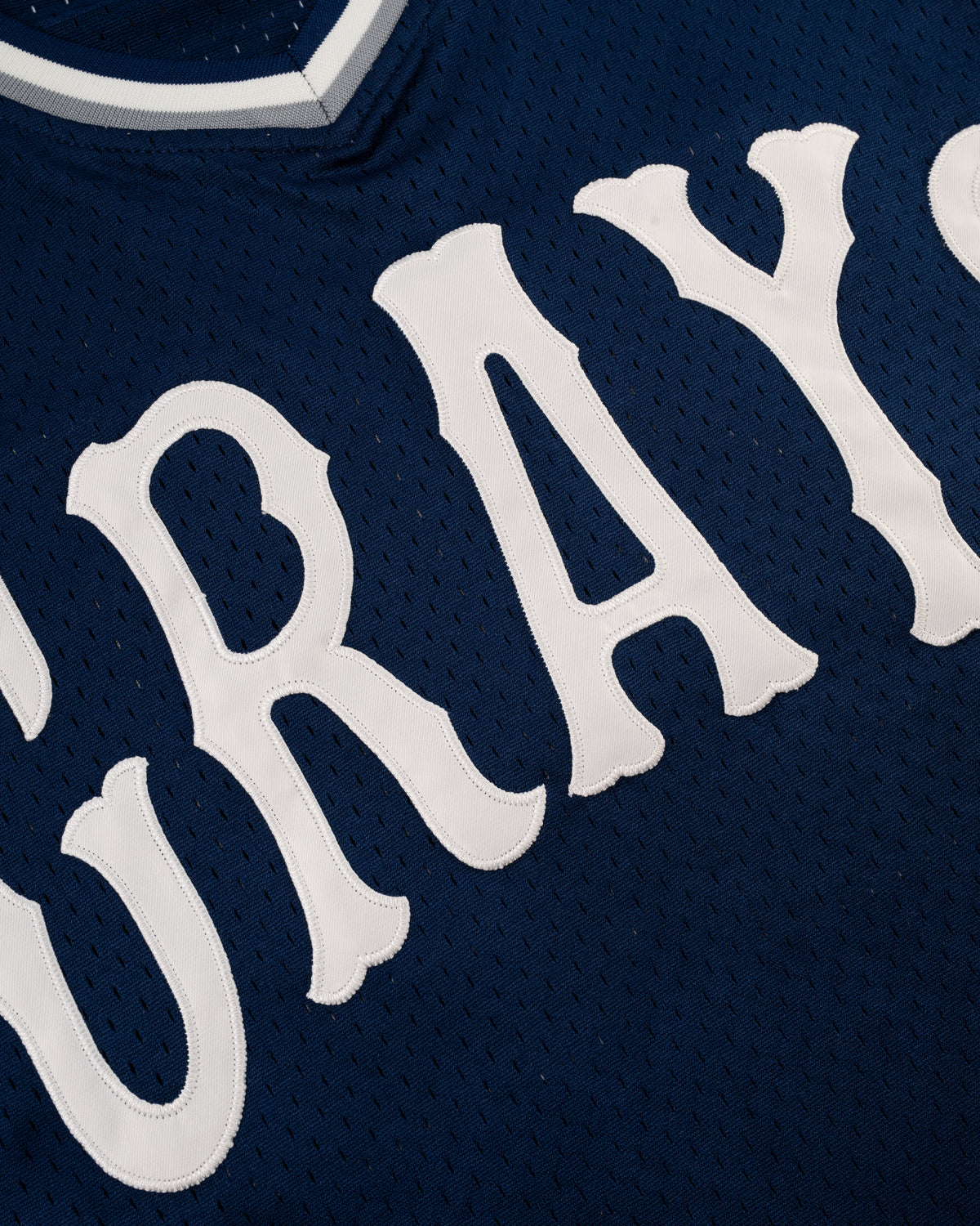 Homestead Grays Mesh V-Neck Jersey product image 3, provided for visual reference and product detail review