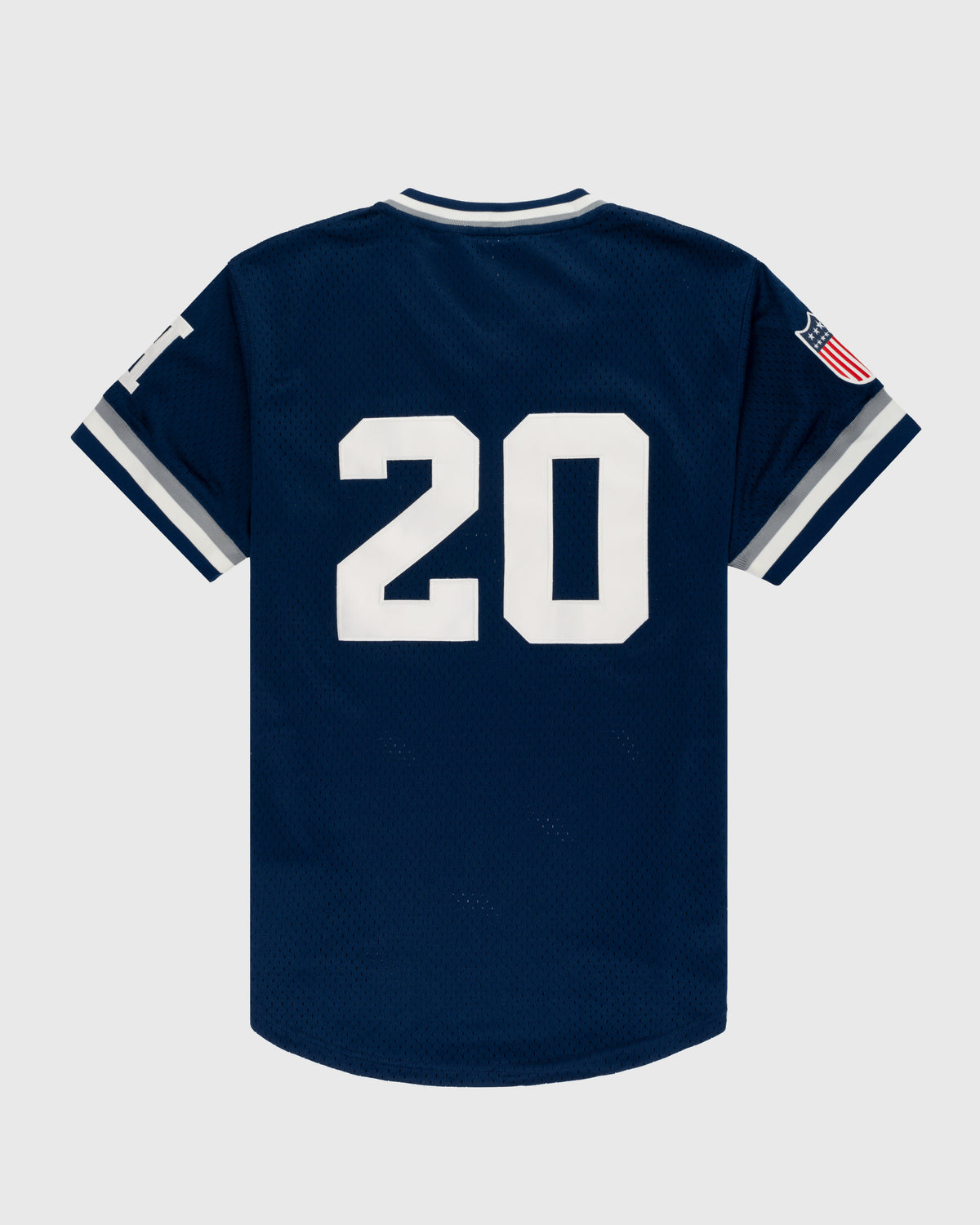 Homestead Grays Mesh V-Neck Jersey product image 2, provided for visual reference and product detail review