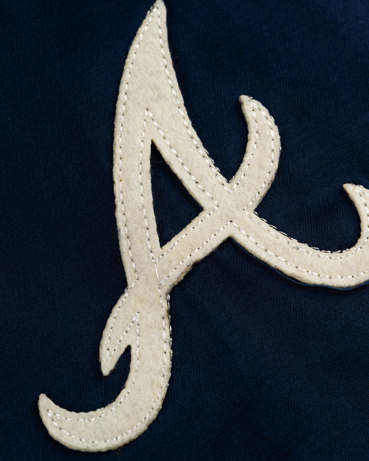 Atlanta Braves 1968 Satin Windbreaker Jacket product image 3, provided for visual reference and product detail review