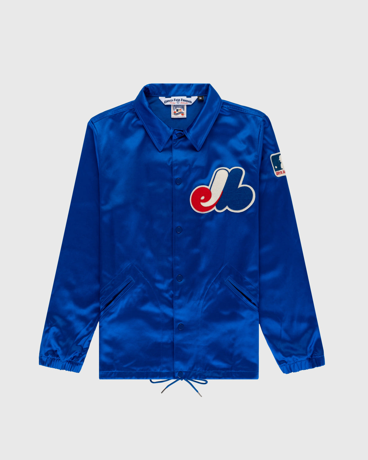 Montreal Expos 1969 Satin Windbreaker product image 1, provided for visual reference and product detail review