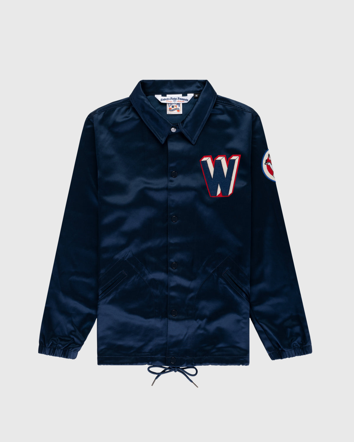 Washington Senators 1959 Satin Windbreaker Jacket product image 1, provided for visual reference and product detail review