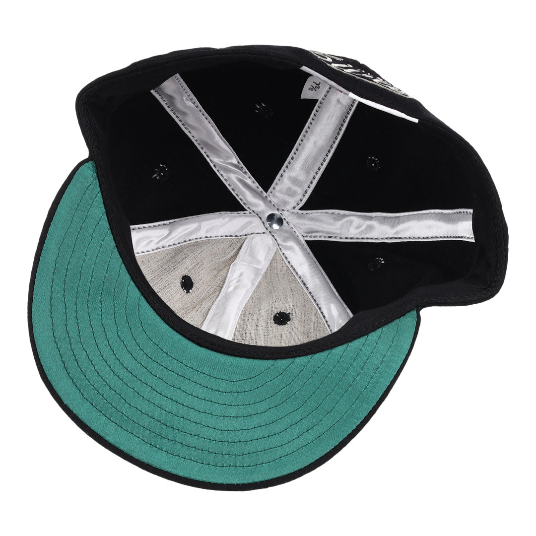 Black Fives Wool Ballcap product image 3, provided for visual reference and product detail review