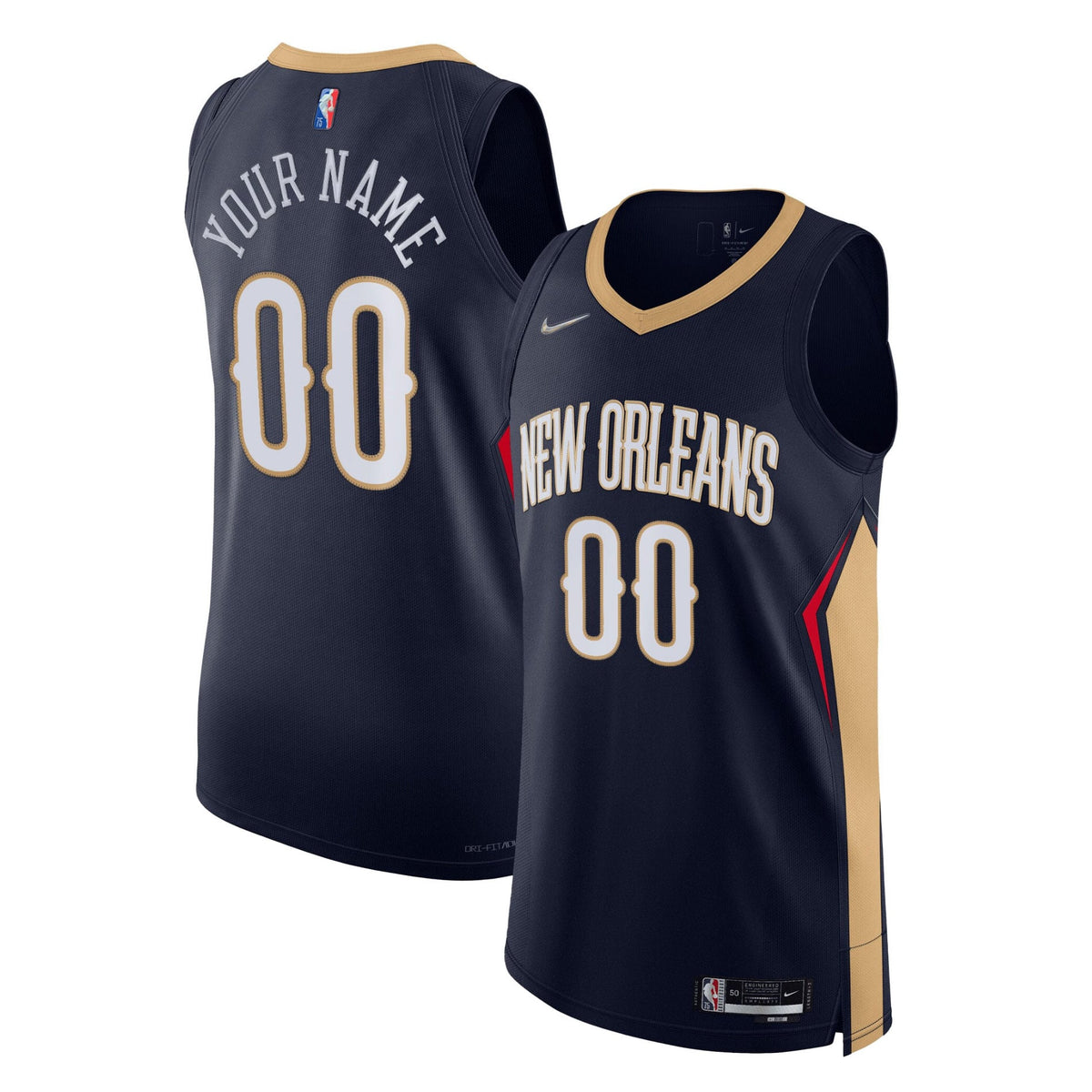 Men's New Orleans Pelicans Nike Navy 2021/22 Diamond product image 2