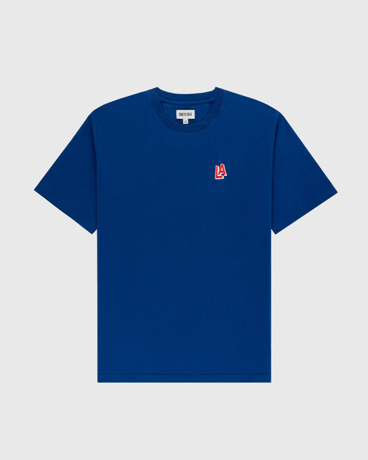 Los Angeles Angels (PCL ) Embroidered ‘LA’ Short Sleeve T-Shirt product image 1, provided for visual reference and product