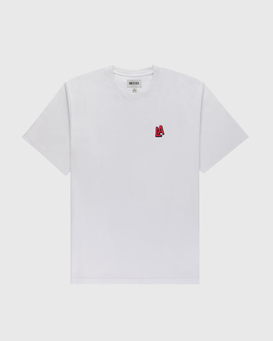 Los Angeles Angels (PCL ) Embroidered ‘LA’ Short Sleeve T-Shirt product image 1, provided for visual reference and product