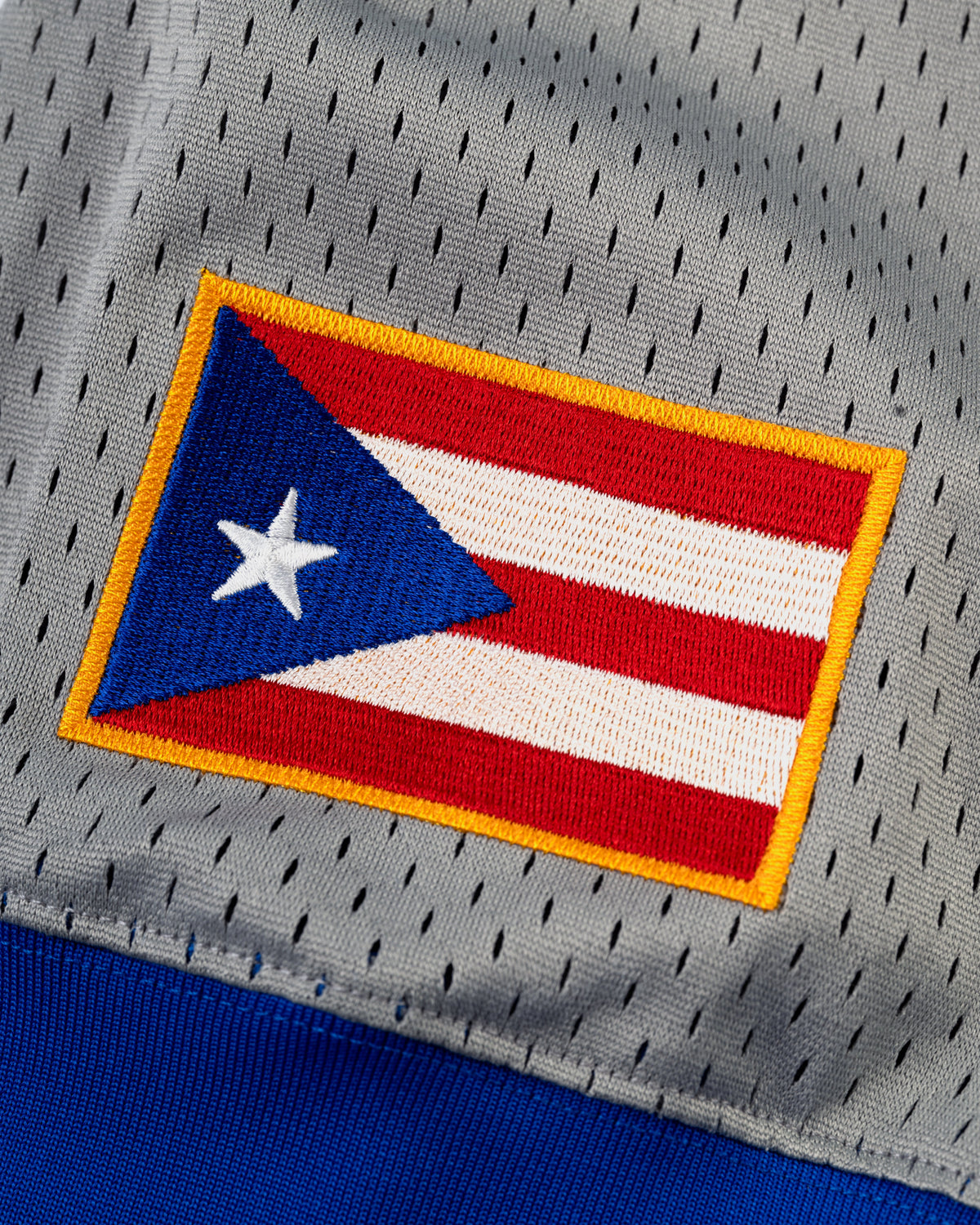 Puerto Rico 1958 National Team Mesh V-Neck Jersey product image 5, provided for visual reference and product detail review