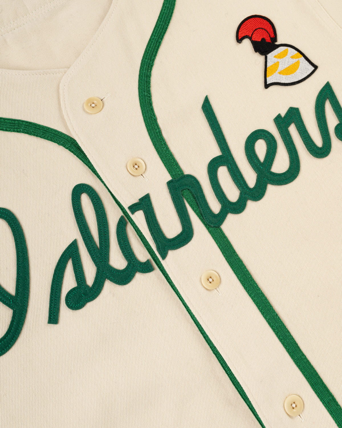 Hawaii Islanders (PCL) Cotton Twill Baseball Jersey product image 5, provided for visual reference and product detail review