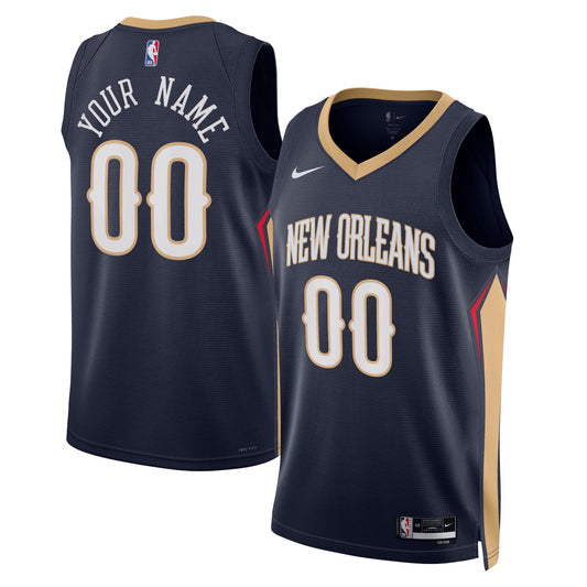 Unisex New Orleans Pelicans Nike Navy 2022/23 Swingman product image 1