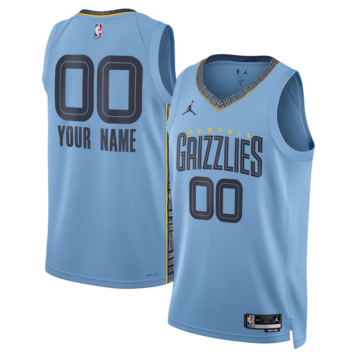 Unisex Memphis Grizzlies Jordan Brand Blue 2022/23 Swingman product image 1
