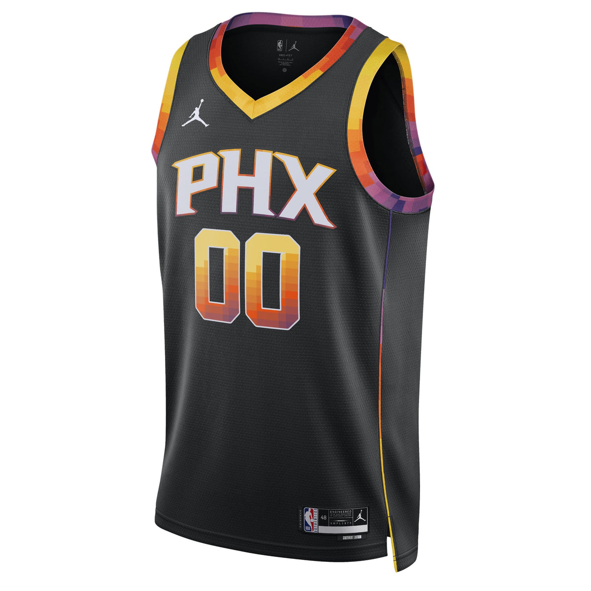 Unisex Phoenix Suns Jordan Brand Black 2022/23 Swingman product image 3