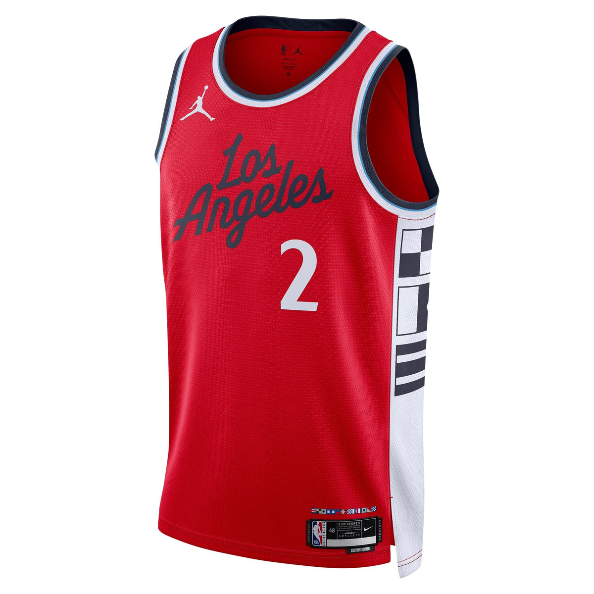 Unisex LA Clippers Kawhi Leonard Jordan Brand Red 2024/25 product image 3