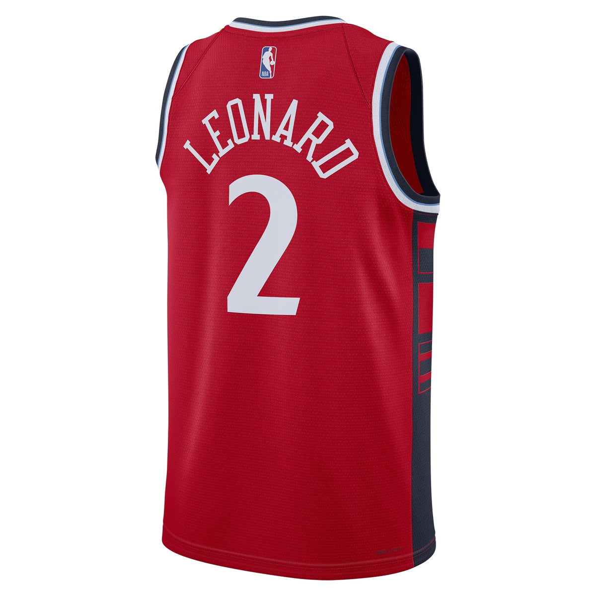Unisex LA Clippers Kawhi Leonard Jordan Brand Red 2024/25 product image 4