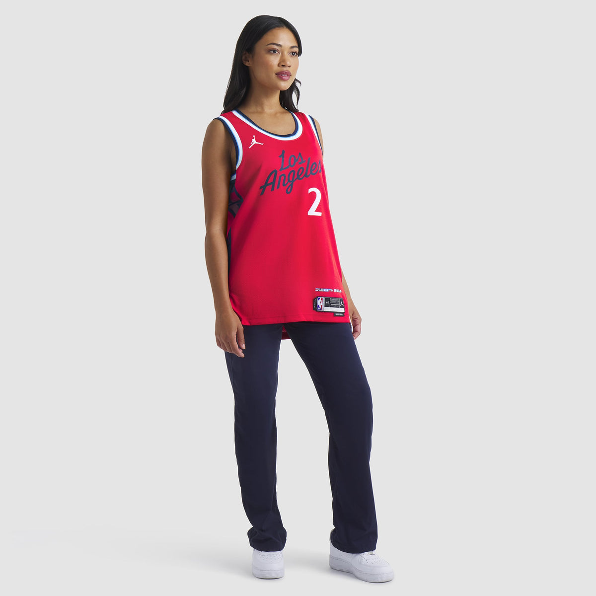 Unisex LA Clippers Kawhi Leonard Jordan Brand Red 2024/25 product image 7