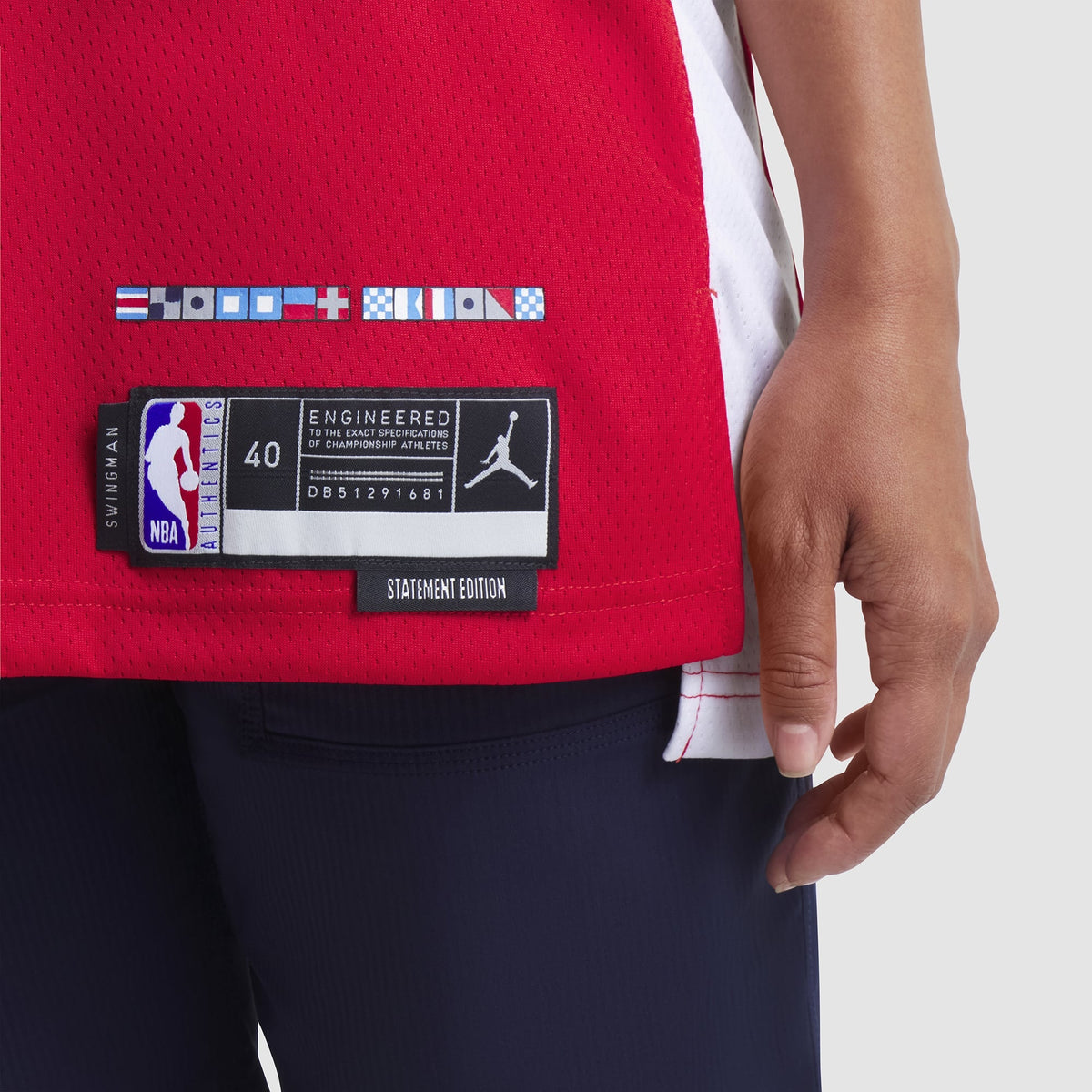 Unisex LA Clippers Kawhi Leonard Jordan Brand Red 2024/25 product image 10