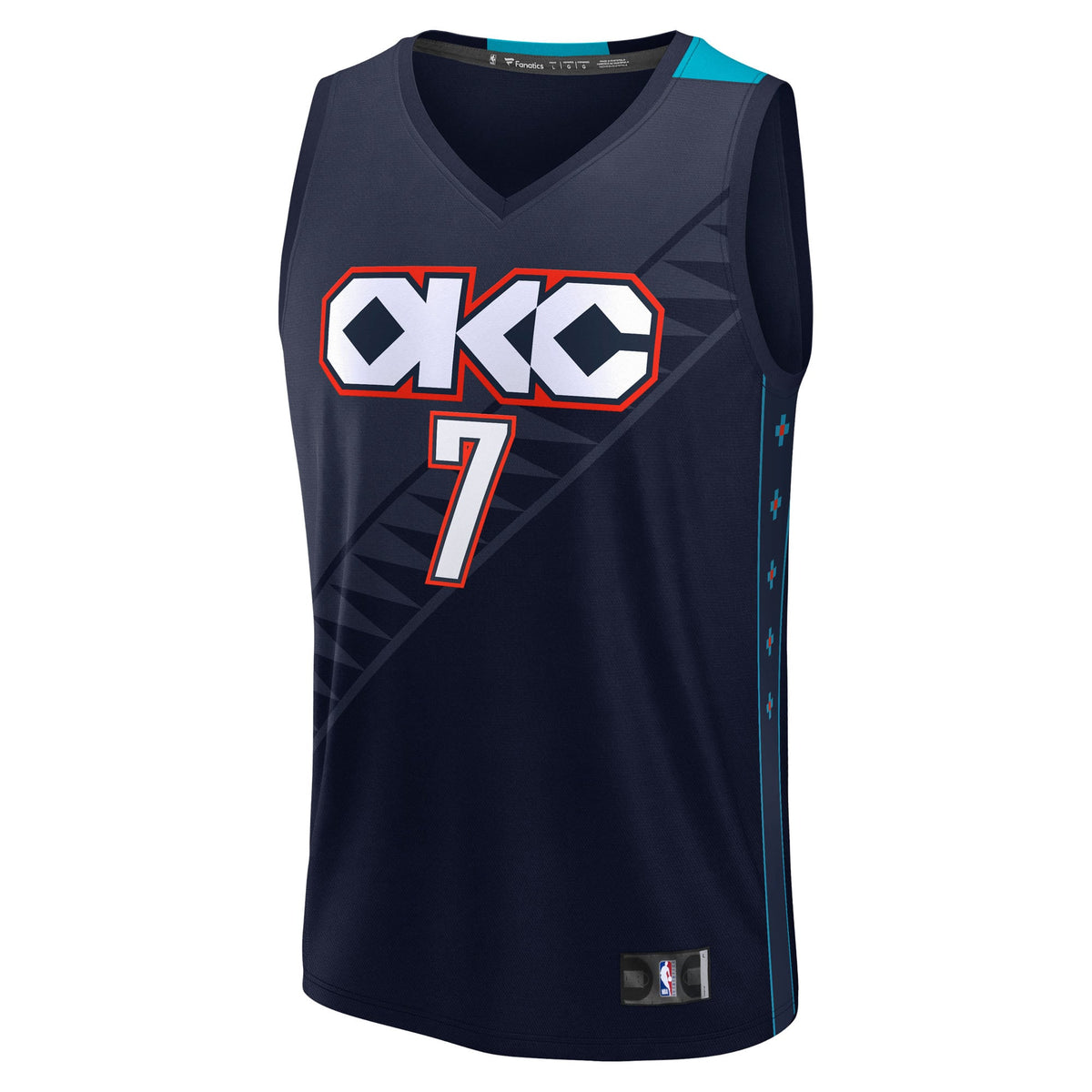 Men's Oklahoma City Thunder Chet Holmgren Fanatics Navy product image 3