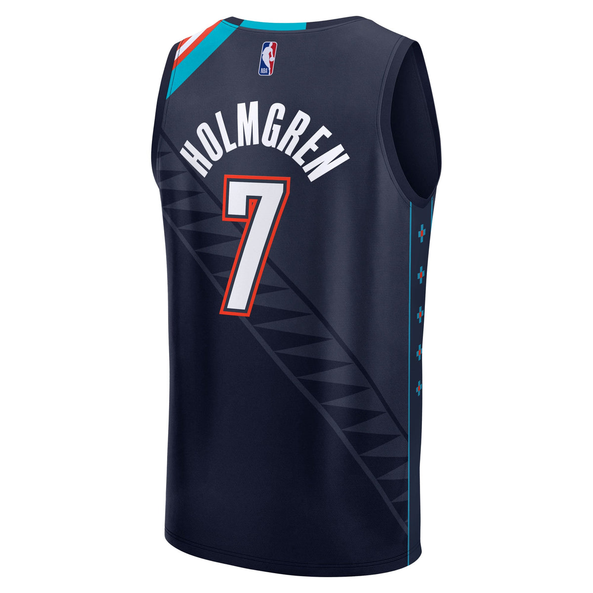 Men's Oklahoma City Thunder Chet Holmgren Fanatics Navy product image 4