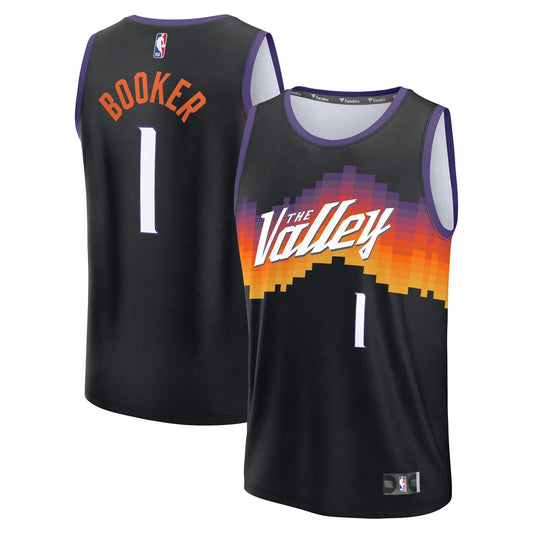 Youth Phoenix Suns Devin Booker Fanatics Black 2025/26 City product image 1