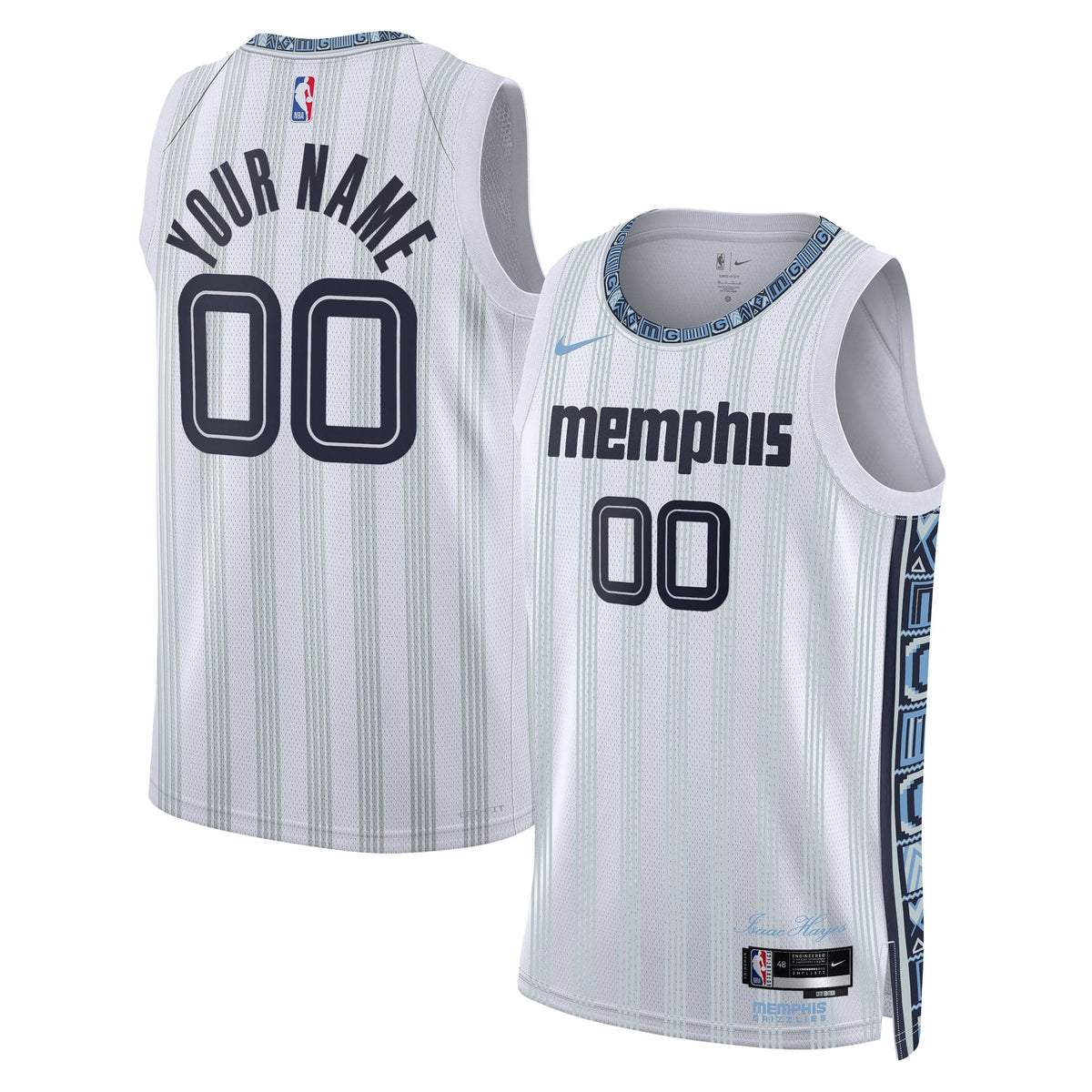 Unisex Memphis Grizzlies Nike White 2025/26 City Edition product image 1
