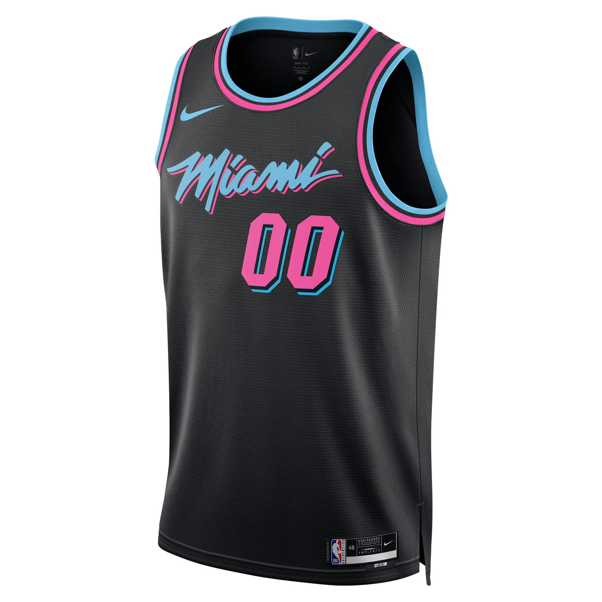 Unisex Miami Heat Nike Black 2025/26 City Edition Swingman product image 3