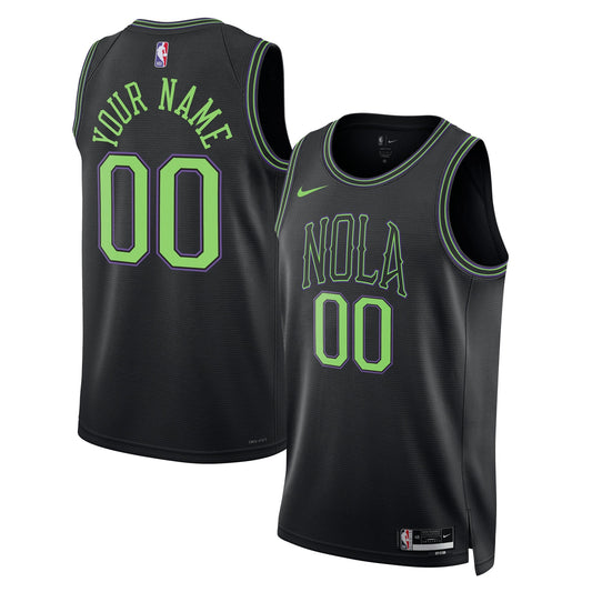 Unisex New Orleans Pelicans Nike Black 2025/26 City Edition product image 1