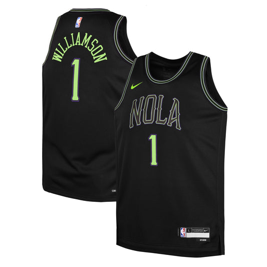 Youth New Orleans Pelicans Zion Williamson Nike Black product image 1
