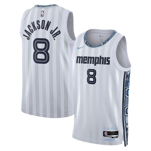 Unisex Memphis Grizzlies Jaren Jackson Jr. Nike White product image 1