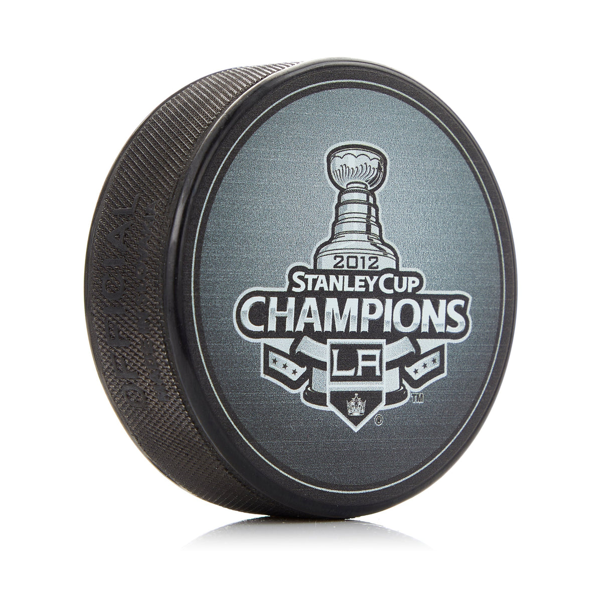Los Angeles Kings 2012 Stanley Cup Champion Souvenir Hockey Puck product image 1, provided for visual reference and product