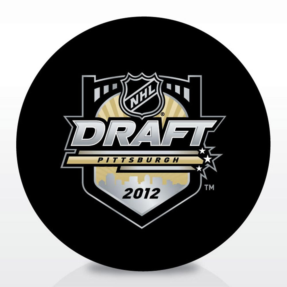 Inglasco 2012 NHL Entry Draft Souvenir Event Hockey Puck product image 1, provided for visual reference and product detail