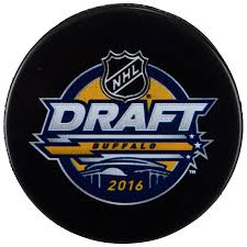 Inglasco 2016 NHL Entry Draft Souvenir Event Hockey Puck product image 1, provided for visual reference and product detail