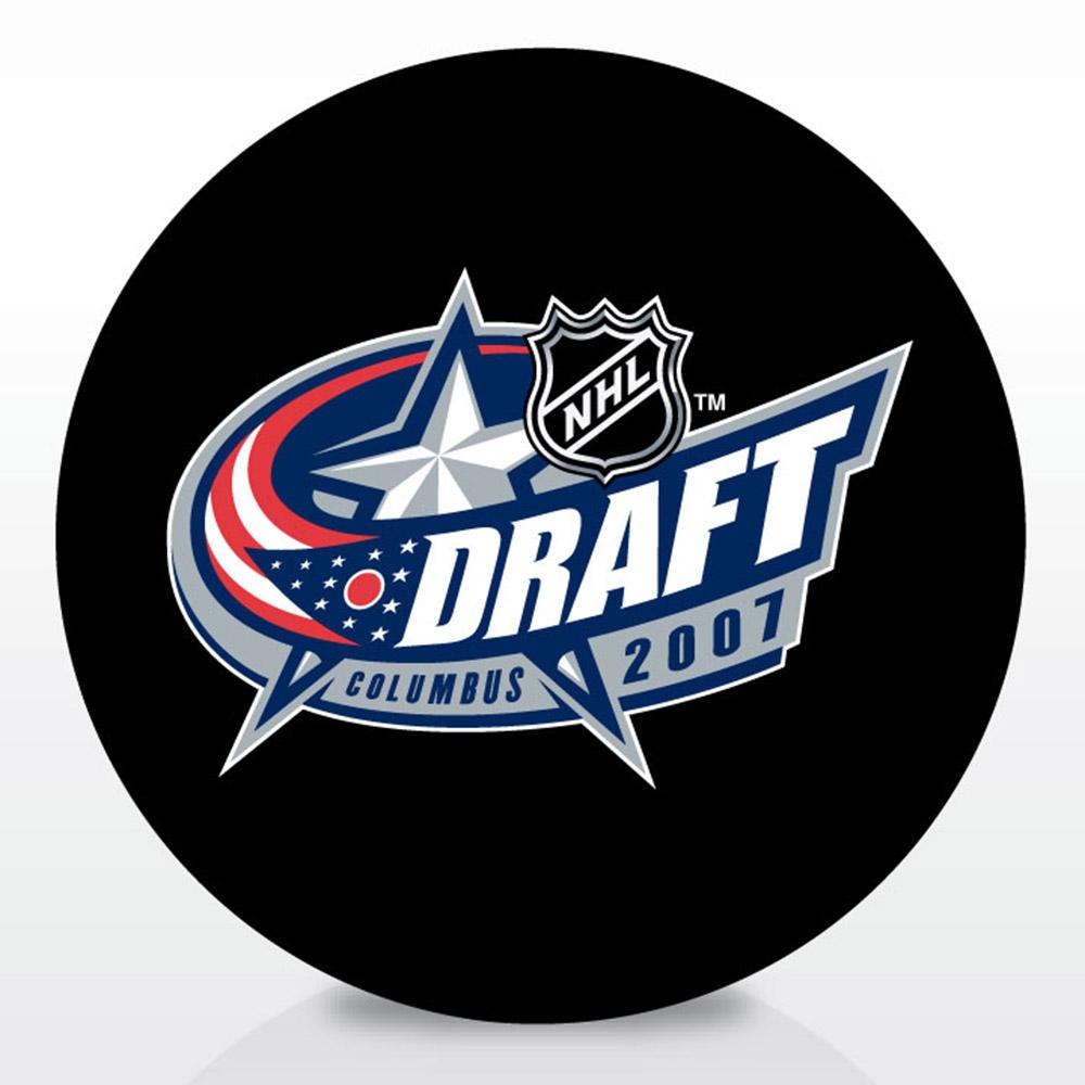 Inglasco 2007 NHL Entry Draft Souvenir Event Hockey Puck product image 1, provided for visual reference and product detail