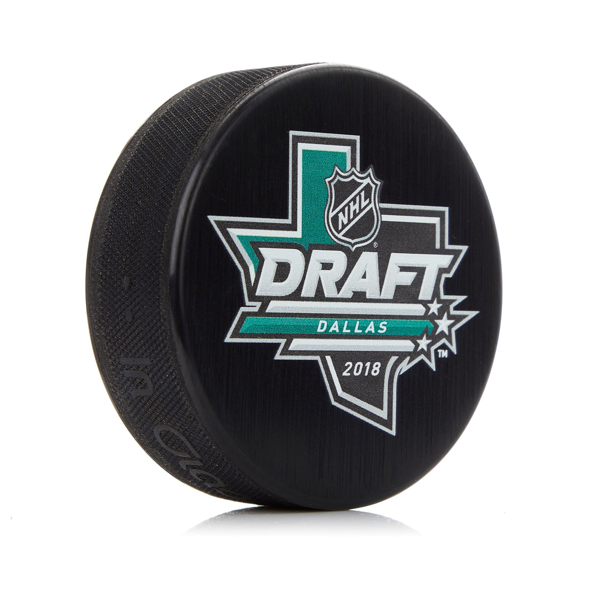 Inglasco 2018 NHL Entry Draft Souvenir Event Hockey Puck product image 1, provided for visual reference and product detail