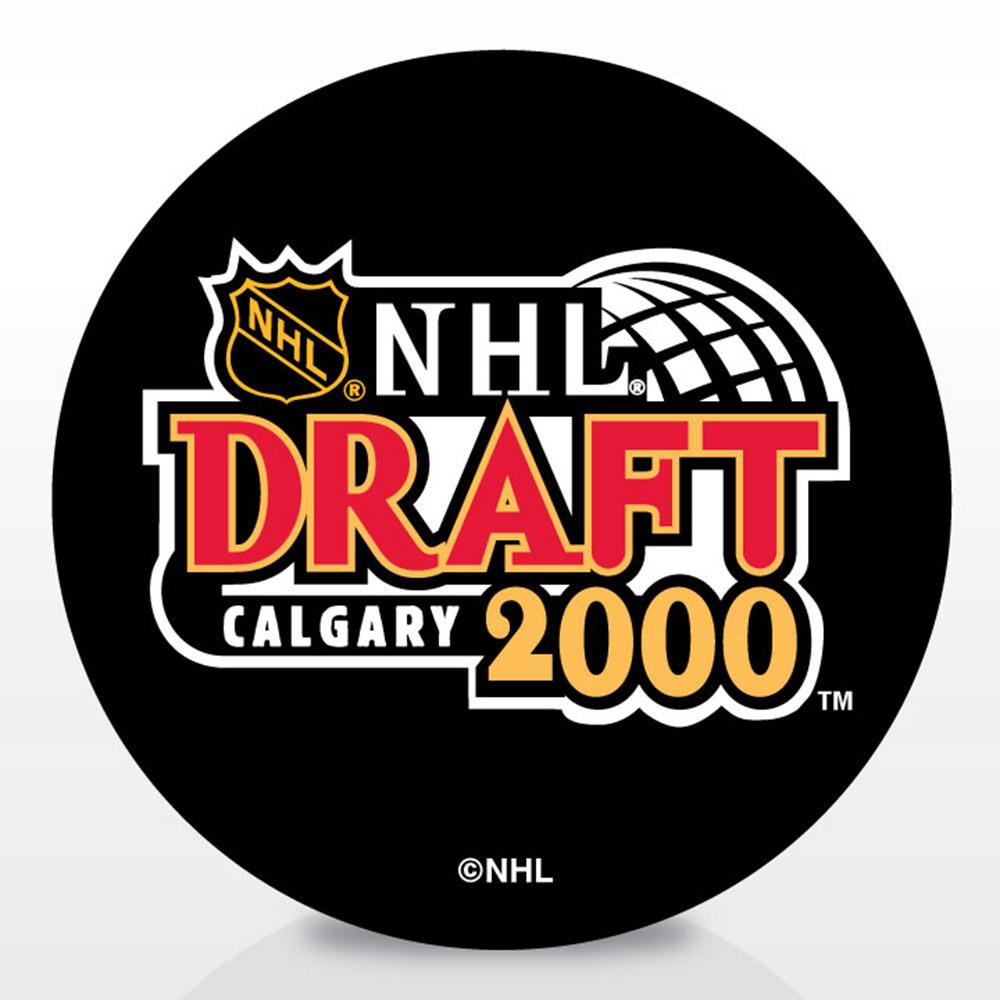 Inglasco 2000 NHL Entry Draft Souvenir Event Hockey Puck product image 1, provided for visual reference and product detail