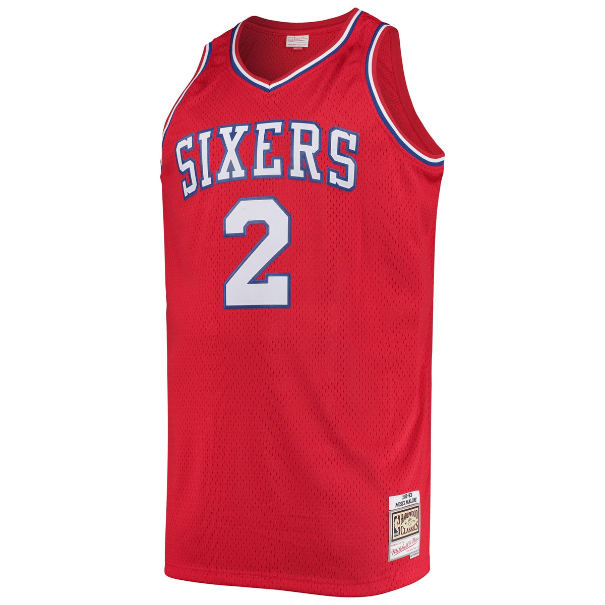 Men's Philadelphia 76ers Moses Malone Mitchell & Ness Red product image 3