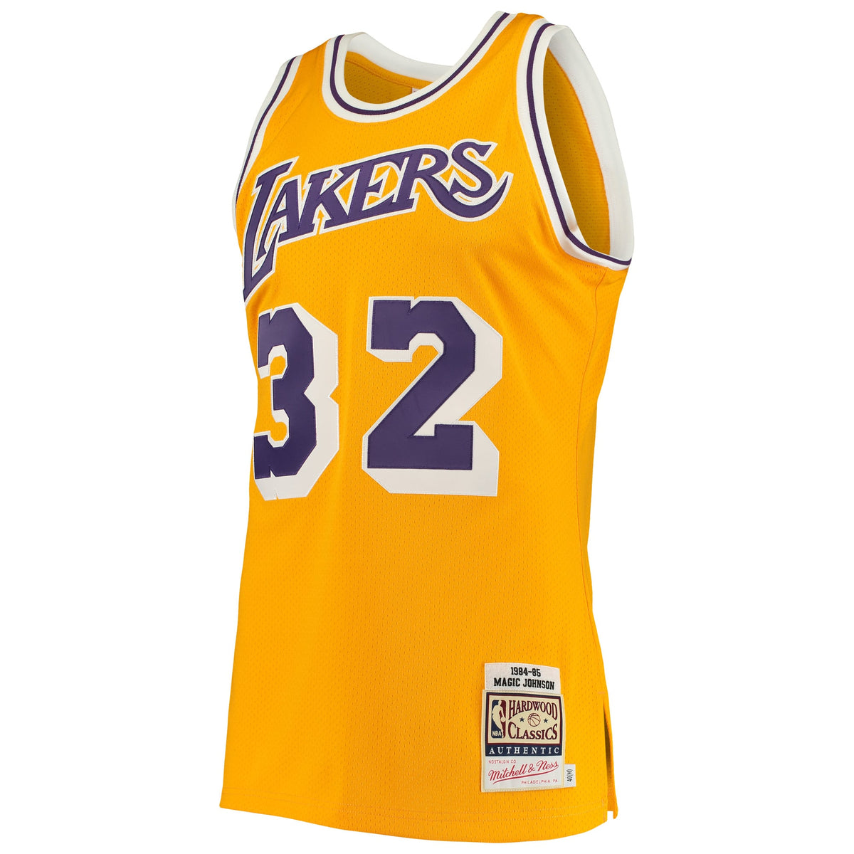 Men's Los Angeles Lakers Magic Johnson Mitchell & Ness Gold product image 3