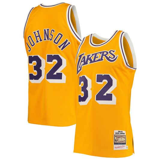 Men's Los Angeles Lakers Magic Johnson Mitchell & Ness Gold product image 1