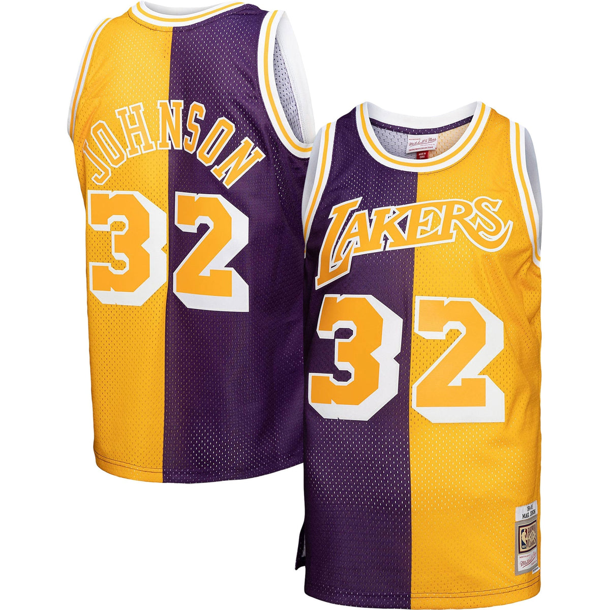 Men's Los Angeles Lakers Mitchell & Ness Purple/Gold Big & product image 2