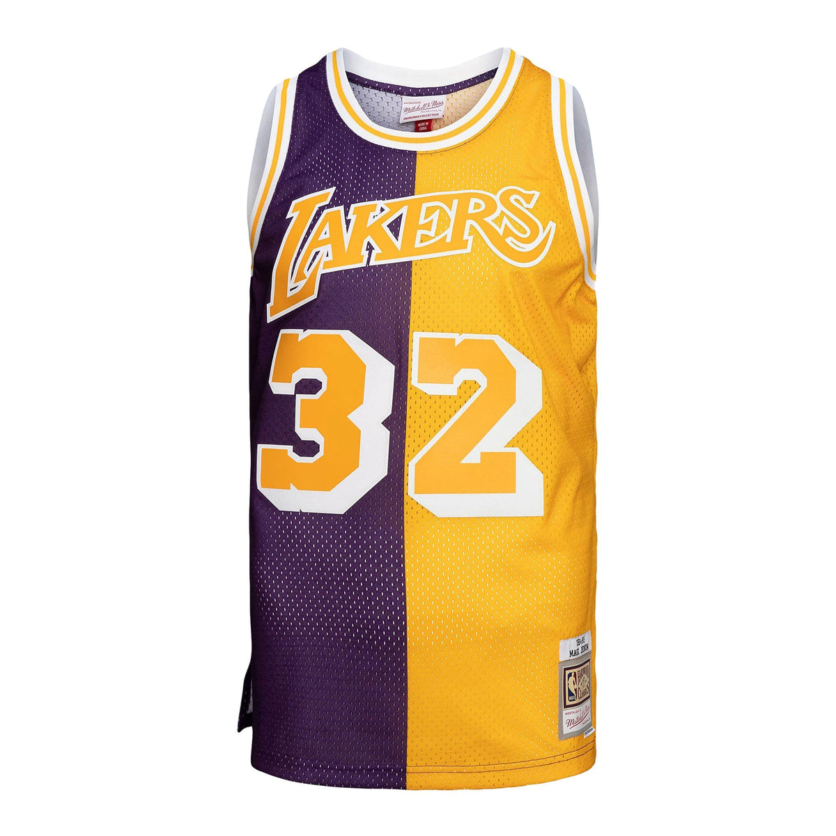 Men's Los Angeles Lakers Mitchell & Ness Purple/Gold Big & product image 3