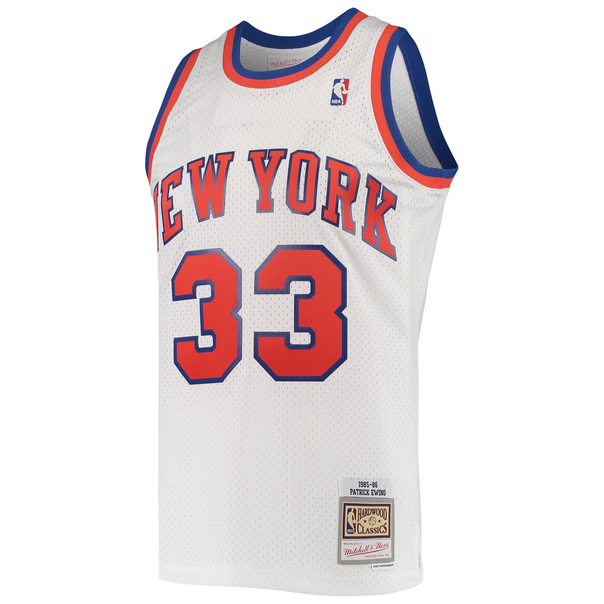 Men's New York Knicks Patrick Ewing Mitchell & Ness White product image 3
