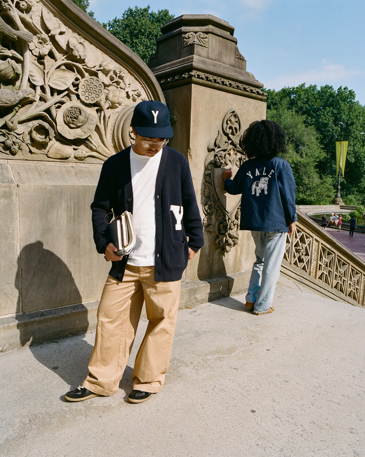 Yale University Varsity Cardigan product image 2, provided for visual reference and product detail review