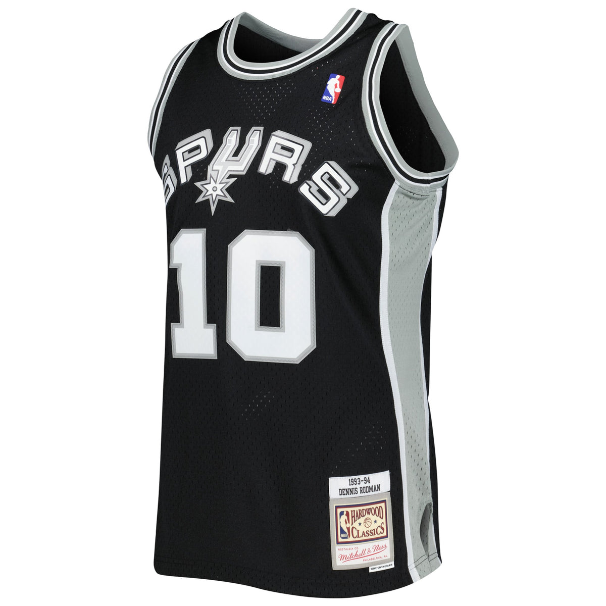 Men's San Antonio Spurs Dennis Rodman Mitchell & Ness Black product image 3