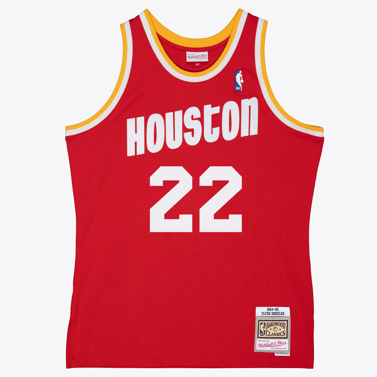 Men's Houston Rockets Clyde Drexler Mitchell & Ness Red product image 1