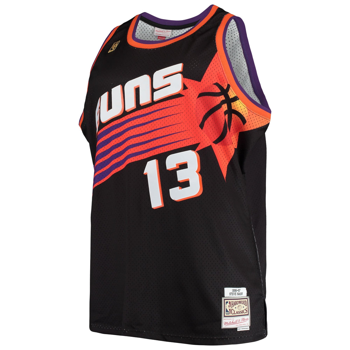 Men's Phoenix Suns Steve Nash Mitchell & Ness Black 1996/97 product image 3