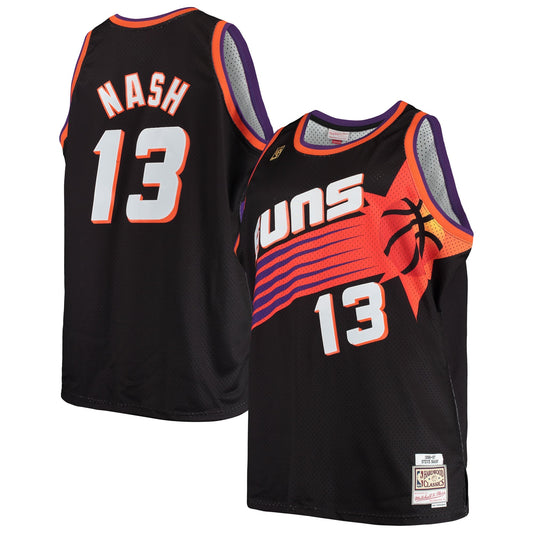 Men's Phoenix Suns Steve Nash Mitchell & Ness Black 1996/97 product image 1