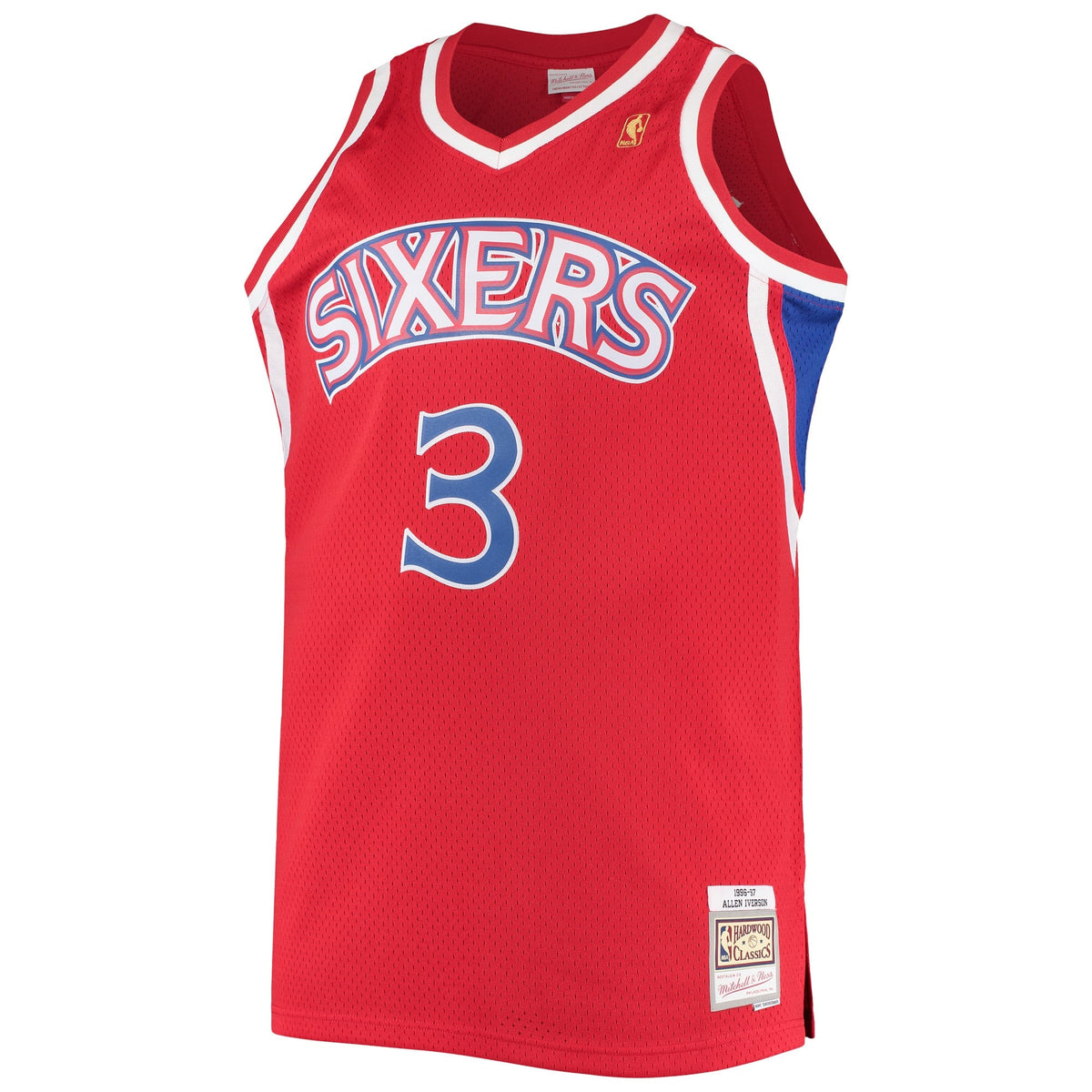 Men's Philadelphia 76ers Allen Iverson Mitchell & Ness Red product image 3