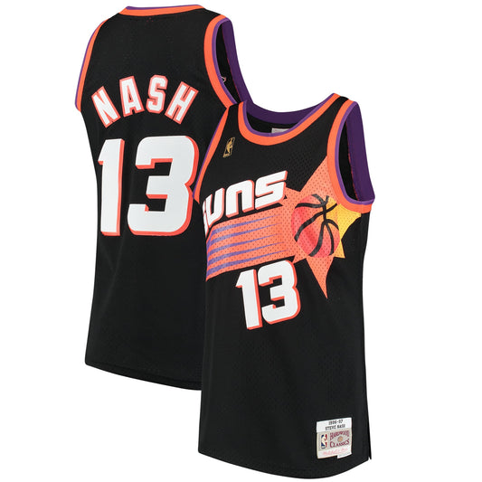 Men's Phoenix Suns Steve Nash Mitchell & Ness Black 1996/97 product image 1