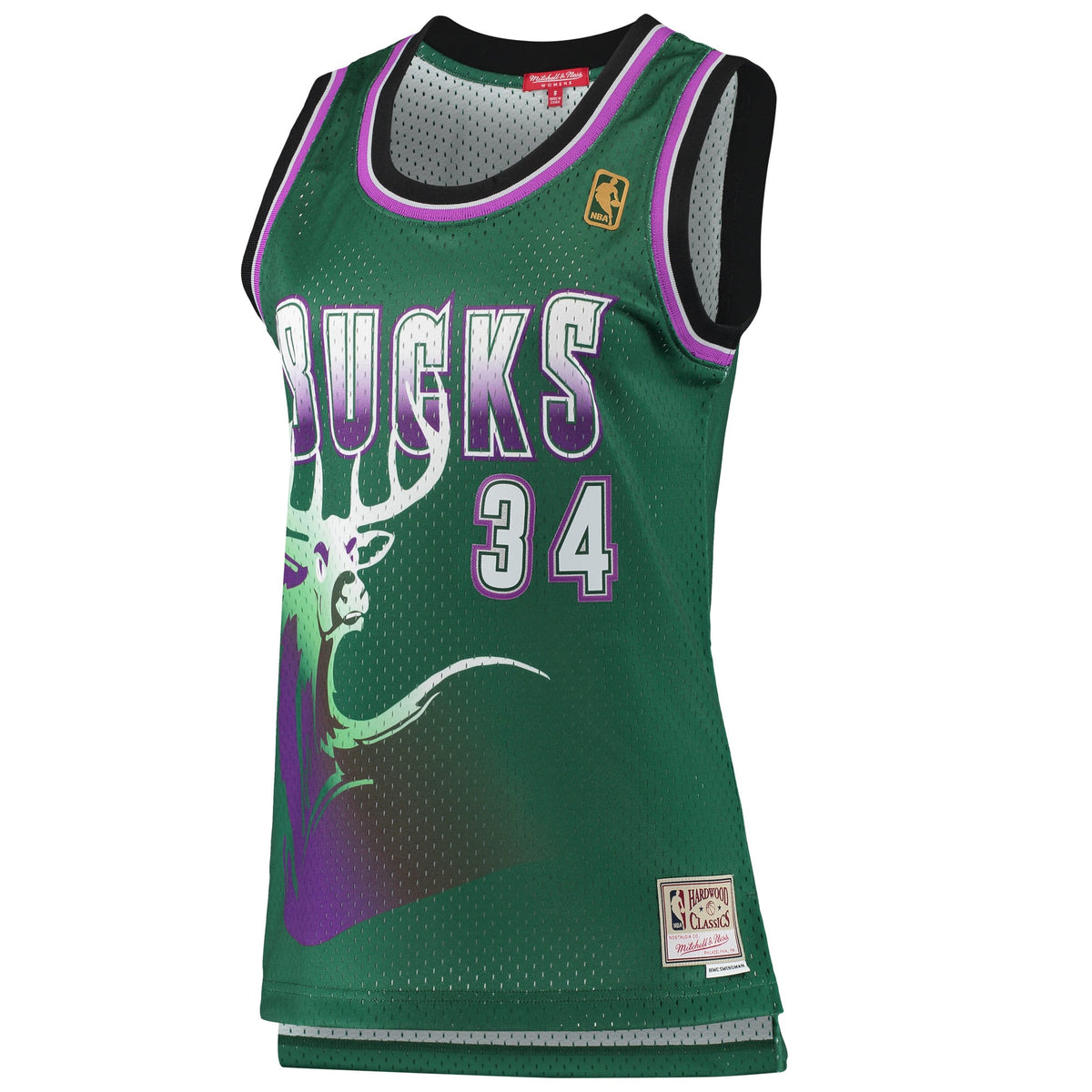 Women's Milwaukee Bucks Ray Allen Mitchell & Ness Green product image 3