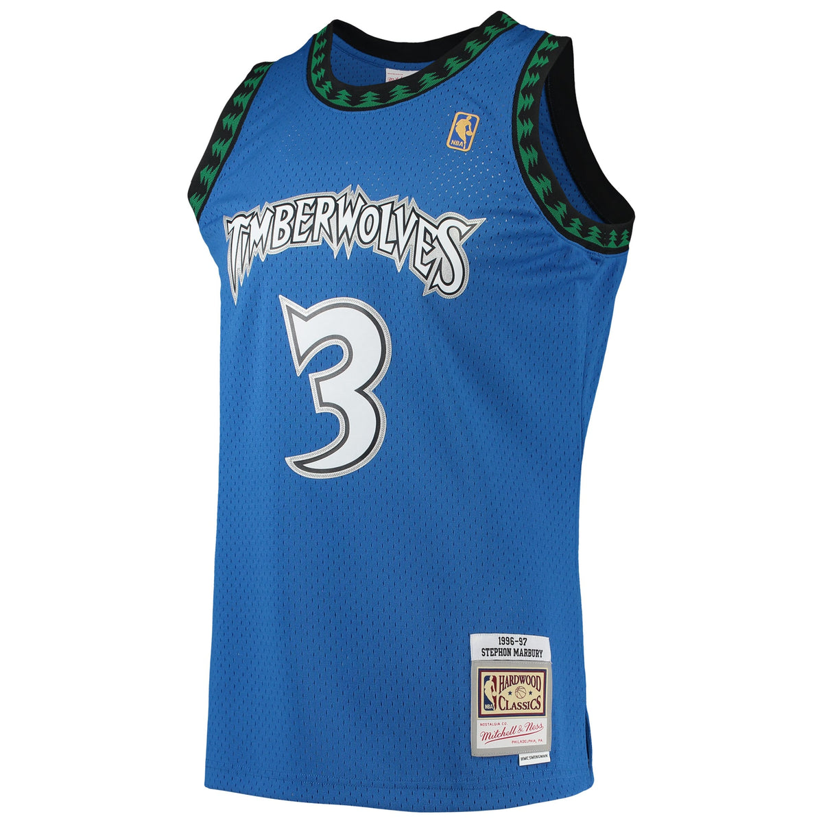 Men's Minnesota Timberwolves Stephon Marbury Mitchell & product image 3