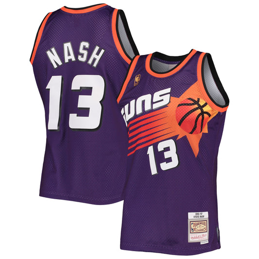 Men's Phoenix Suns Steve Nash Mitchell & Ness Purple product image 1